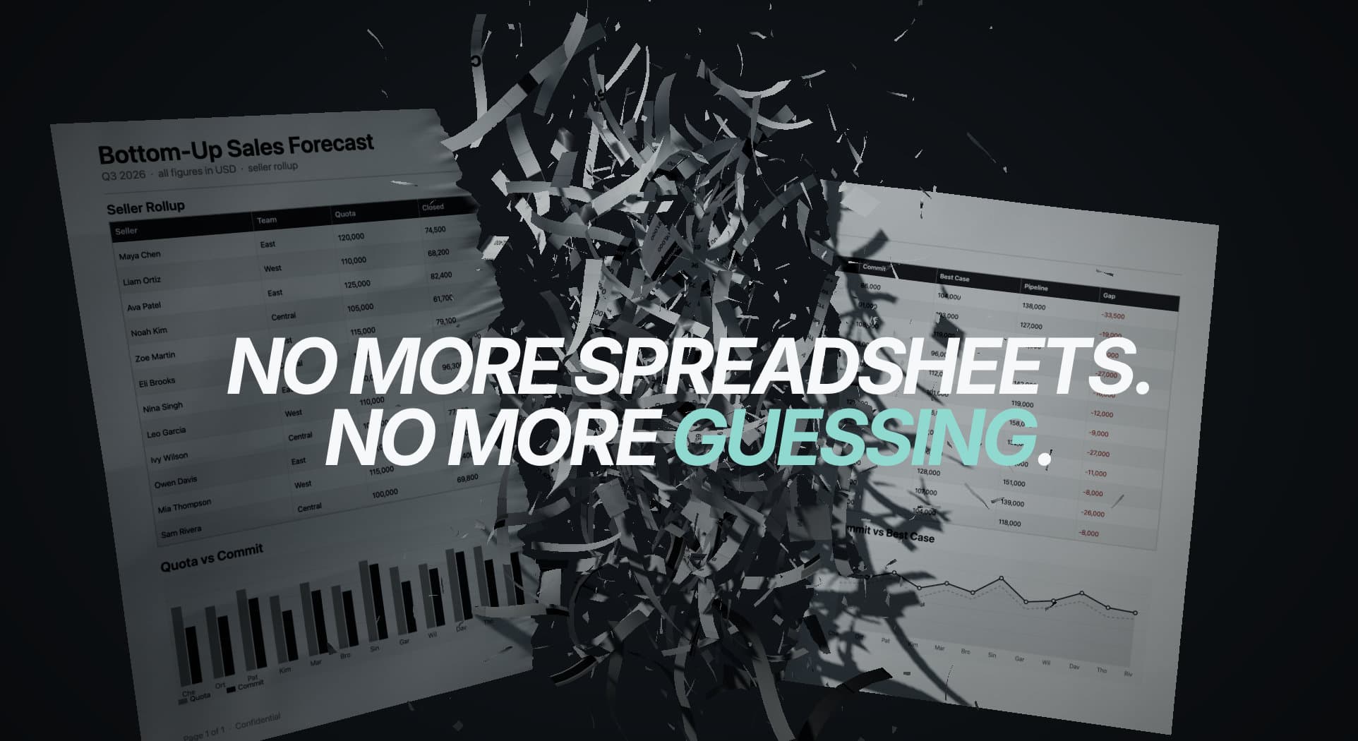 No more spreadsheets